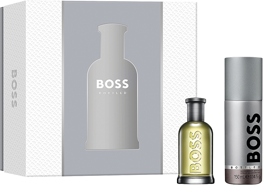 Hugo Boss Boss Bottled - Набор (edt/50ml + deo/150ml) — фото N2