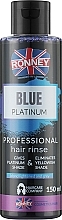 Парфумерія, косметика Ополіскувач для волосся - Ronney Professional Blue Platinum Hair Rinse