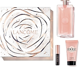 Духи, Парфюмерия, косметика Lancome Idole - Набір (edp/50ml + b/cr/50ml + mascara/2.5 ml)