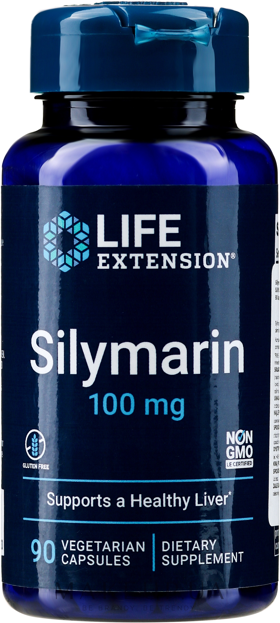 Харчова добавка "Силімарин" - Life Extension Silymarin — фото 90шт
