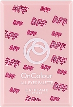 Палетка теней для век - Oriflame OnColour BFF All Eyes Palette — фото N2