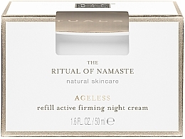 Укрепляющий ночной крем для лица - Rituals The Ritual Of Namaste Ageless Active Firming Night Cream Refill (сменный блок) — фото N4