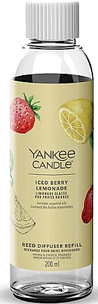 Наповнювач для дифузора "Iced Berry Lemonade" - Yankee Candle Signature Reed Diffuser — фото N1