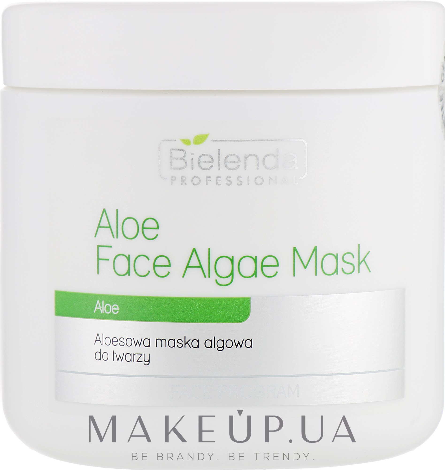 Альгінатна маска для обличчя, з алое - Bielenda Professional Face Algae Mask with Aloe — фото 190g