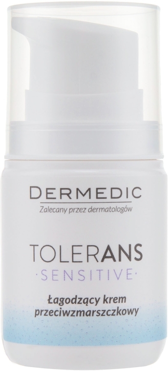 Заспокійливий крем проти зморшок - Dermedic Tolerans Calming Anti-Wrinkle Cream