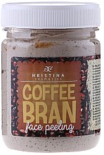Пилинг для лица кофейный - Hristina Cosmetics Coffee Bran Face Peeling — фото N1