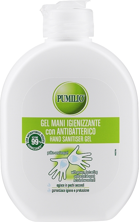 Антибактериальный гель для рук - Pumilio Hand Sanitiser Gel — фото N1