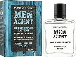 Духи, Парфюмерия, косметика Лосьон после бритья - Dermacol Men Agent After Shave Lotion Gentleman Touch