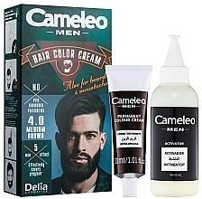 Духи, Парфюмерия, косметика УЦЕНКА Мужская краска для волос - Delia Cameleo Men Hair Color Cream *