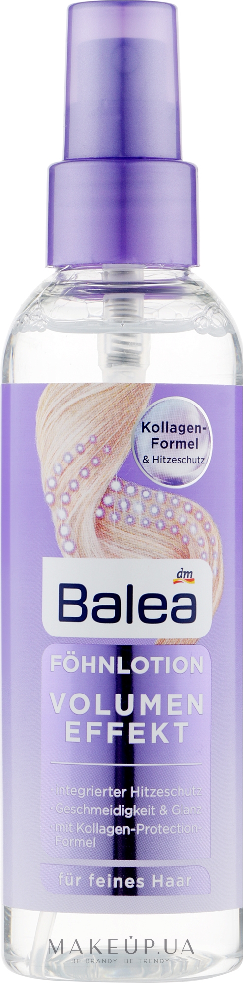 Лосьон для укладки волос "Объемный эффект" - Balea Volumen Effekt — фото 150ml
