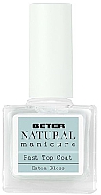 Швидковисихальне верхнє покриття - Beter Natural Manicure Fast Top Coat — фото N1