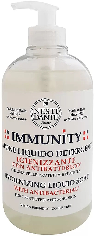 Жидкое антибактериальное мыло - Nesti Dante Immunity — фото N1