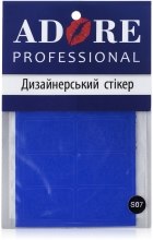 Духи, Парфюмерия, косметика Дизайнерский стикер для ногтей - Adore Professional