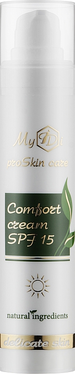 Восстанавливающий крем для чувствительной кожи - MyIDi Red-Off Comfort Cream SPF 15 