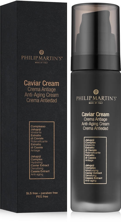 Крем з активними компонентами проти старіння шкіри - Philip Martin's Caviar Cream — фото N1