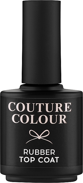 Топ для гель-лака (каучуковый) - Couture Colour Rubber Top Coat — фото N1