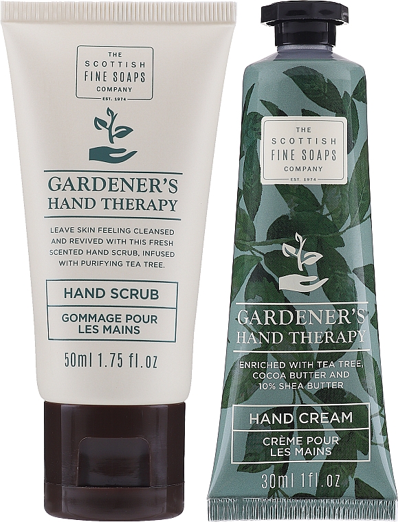 Набор - Scottish Fine Soaps Gardeners Therapy Hand Care Duo (scr/50ml + cr/30ml) — фото N2