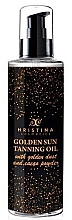 Парфумерія, косметика Золота олія для засмаги - Hristina Cosmetics Golden Sun Tanning Oil