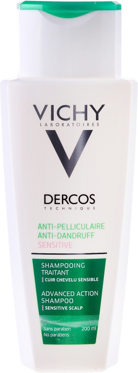 Шампунь против перхоти - Vichy Dercos Anti-Dandruff Sensitive Shampoo — фото N8