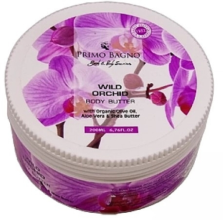 Масло для тіла "Дикая орхідея" - Primo Bagno Wild Orchid Body Butter — фото N1