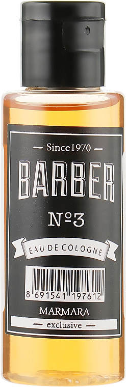 Одеколон після гоління - Marmara Barber №3 Eau De Cologne (міні)