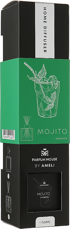 Дифузор "Мохіто" - Parfum House By Ameli Home Diffuser Mojito — фото N1