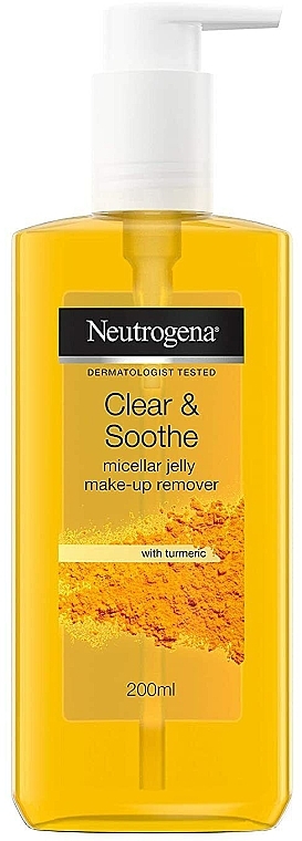 Міцелярний гель для зняття макіяжу - Neutrogena Clear & Soothe Micellar Jelly Make Up Remover — фото N1