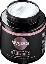 Интенсивная маска для ломких волос - Syoss Keratin Boost Intensive Hair Mask — фото N2