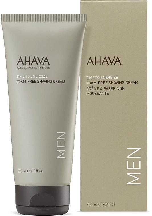 Мягкий крем для бритья без пены - Ahava Men Time To Energize Foam Free Shaving Cream — фото N2
