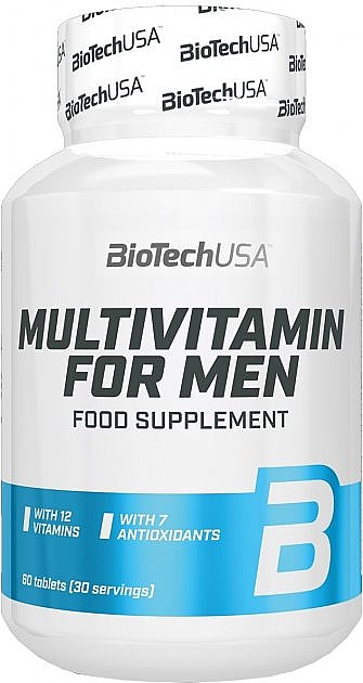 Комплекс вітамінів для чоловіків - Biotech Multivitamin for Men — фото N1