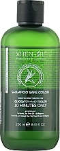 Шампунь для збереження кольору після фарбування фарбою XHEN-SIL "10 хвилин" на основі йєрба мате та екстракту імбиру - Silium Xhen-Sil Shampoo Safe Color — фото N1