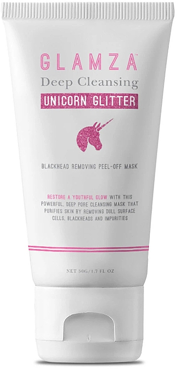 Маска-пілінг з блискітками - Glamza Deep Cleaning Unicorn Glitter Peel­Off Mask — фото N1