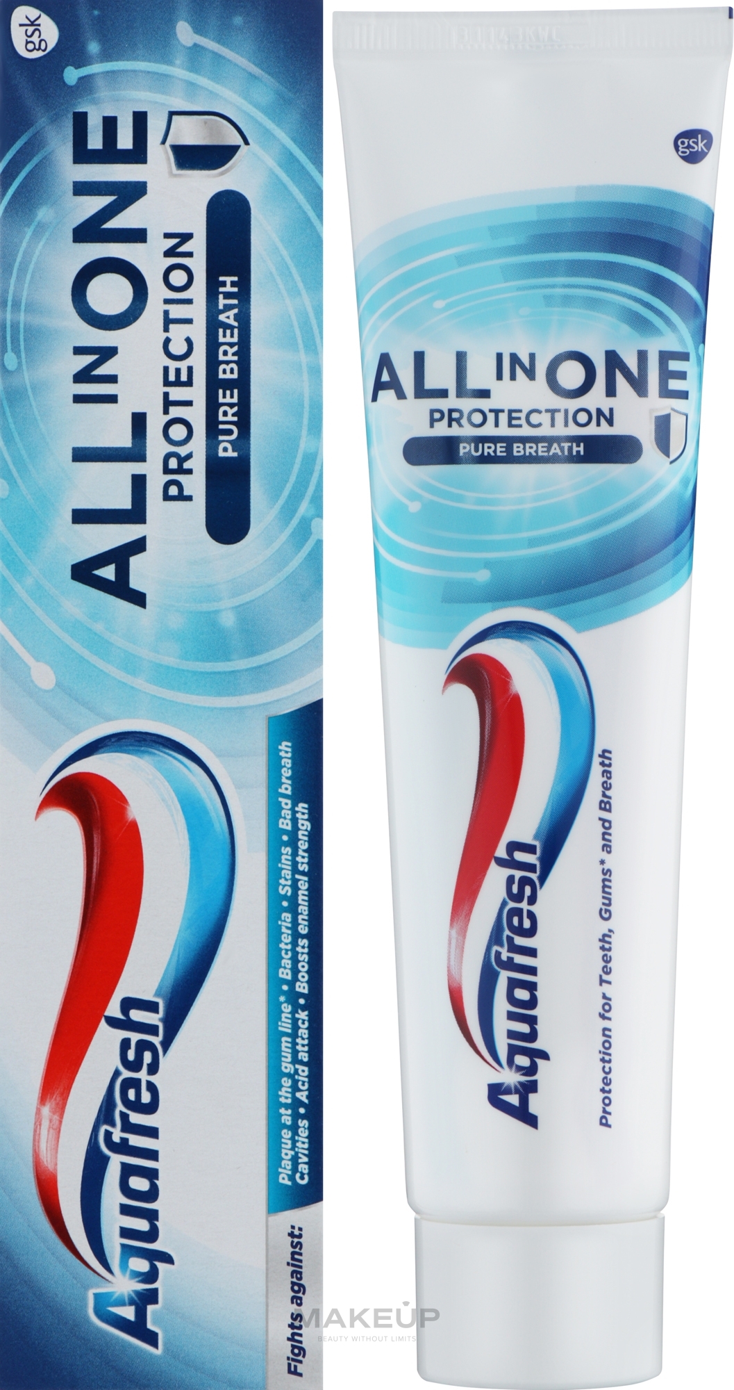Зубна паста "Захист все в одному. Екстра свіжість" - Aquafresh All In One Protection Extra Fresh — фото 100ml