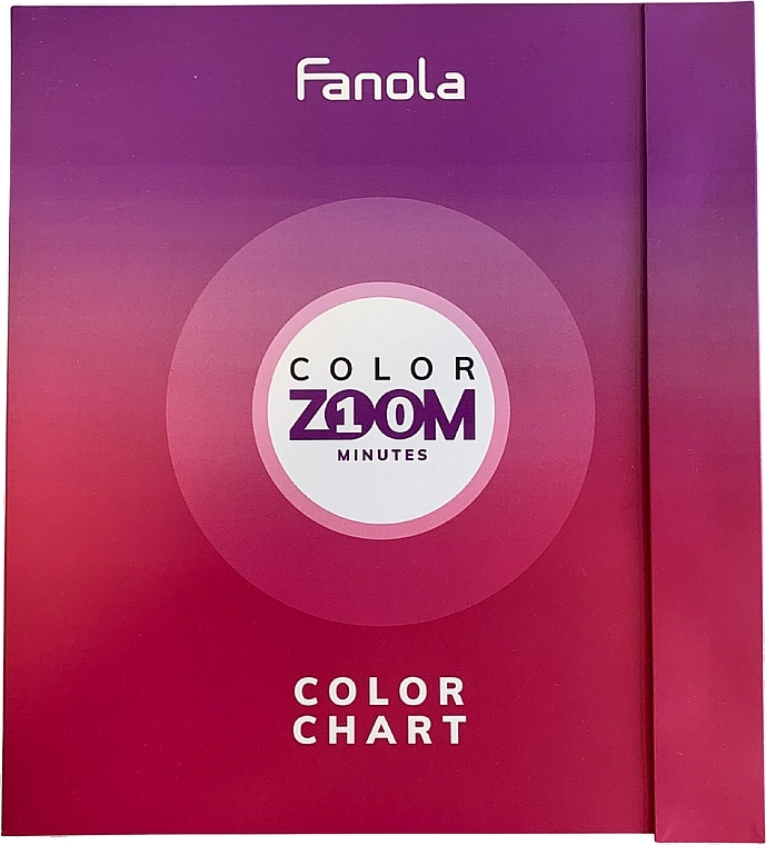 Цветовая палитра - Fanola Color Zoom Color Chart — фото N1