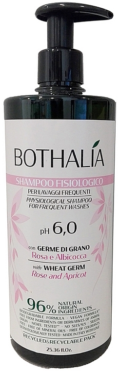 Шампунь для волос - Brelil Shampoo Fisiologico Per Lavaggi Frequenti Bothalia — фото N1