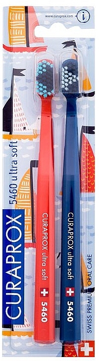 Зубная щетка "Ultra Soft" - Curaprox CS 5460 Sailing Limited Edition Toothbrush — фото N1