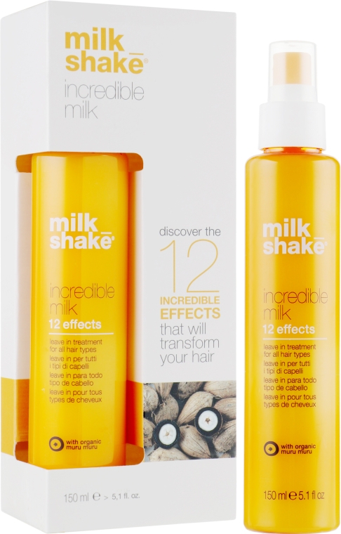 Несмываемая маска-спрей для волос с 12 активными эффектами - Milk_Shake Incredible Milk