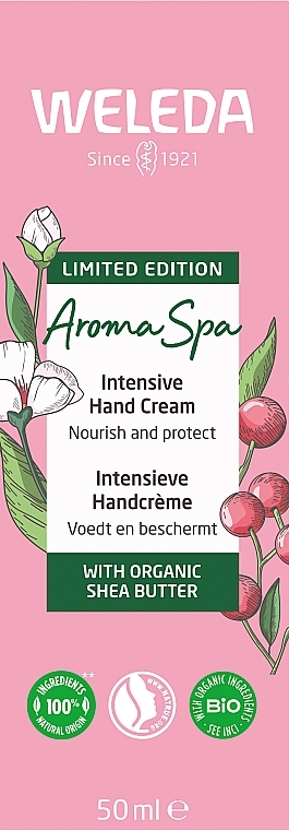 Интенсивный крем для рук - Weleda Aroma Spa Intensive Hand Cream — фото N3