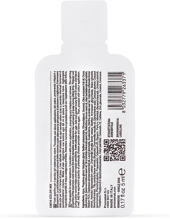 Защитный и успокаивающий флюид для кожи головы - Napura CM10 Color Mix  — фото N2