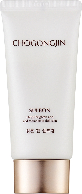 Сяйний тонізувальний сонцезахисний крем - Missha Chogongjin Sulbon Jin Tone-Up Sun Cream — фото N1