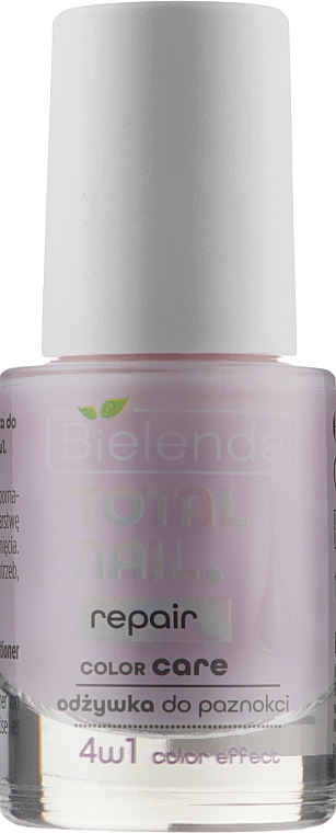 Сыворотка для ногтей - Bielenda Total Nail Repair Color Care 4in1 — фото N1
