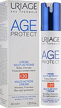 Мультиактивний крем для обличчя, ліфтинг+зволоження для нормальної та сухої шкіри - Uriage Age Protect Multi-Action Cream — фото N1