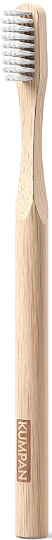 Зубна щітка бамбукова, AS02, м'яка, в коробці - Kumpan Bamboo Soft Toothbrush — фото N1