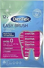 Міжзубні щітки, 0,4 мм, 12 шт. - DenTek Easy Brush — фото N1