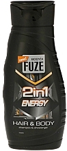 Гель для душу 2 в 1 "Energy" - Body-X Fuze — фото N1