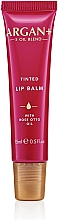 Бальзам для губ - Argan+ Rose Otto Oil Tinted Lip Balm — фото N1