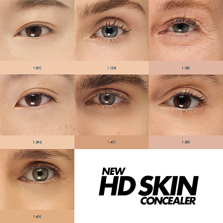 Консилер для лица - Make Up For Ever HD Skin Concealer Smooth & Blur — фото N8