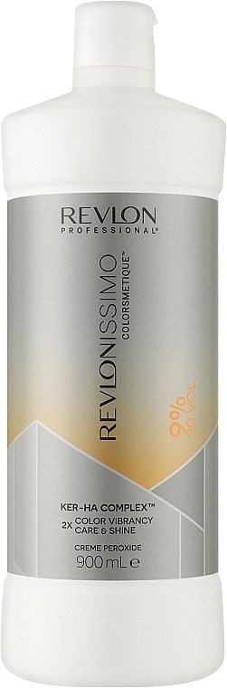 Кремовий окислювач - Revlon Professional Revlonissimo Colorsmetique Cream Peroxide Ker-Ha Complex 9% 30 Vol. — фото N1