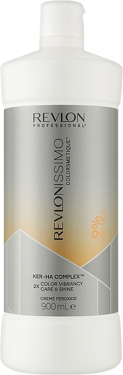 Кремовый окислитель - Revlon Professional Revlonissimo Colorsmetique Cream Peroxide Ker-Ha Complex 9% 30 Vol. — фото N1