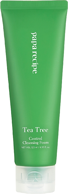 Пінка для вмивання з екстрактом чайного дерева - Papa Recipe Tea Tree Control Cleansing Foam — фото N1